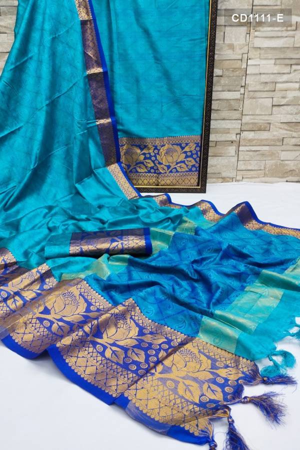 Gulab 1111 Designer Ethnic Wear Cotton Silk Saree Collection